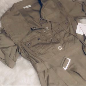 Calvin Klein Khakis Military Dress